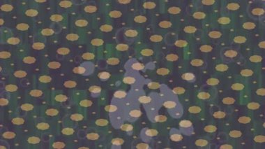 Benzersiz hareket grafikleri tasarım sanatına sahip yaratıcı film üretimi için özet bir arkaplan