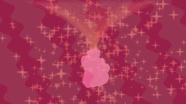 Dijital doku yüzey tasarım biçimi ile modern video animasyonu için gelişmiş hareket grafikleri