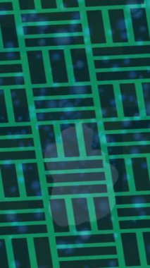 Benzersiz video giriş tasarımı projeleri için detaylı yüzey kalıbı film animasyon stili grafik girişi