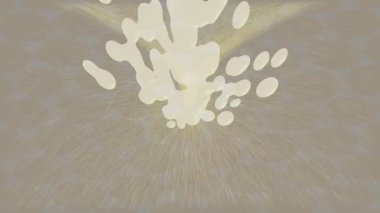 Soyut hareket desenli fütüristik video üretimi için dinamik dijital arkaplan