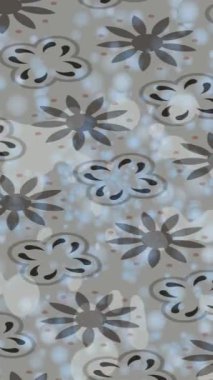 Soyut hareket desenli fütüristik video üretimi için dinamik dijital arkaplan