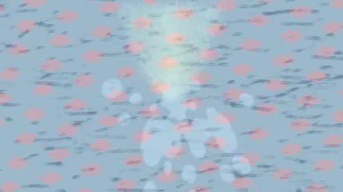 Lüks hareket projeleri için soyut tasarım stili animasyonu olan üst düzey dijital doku