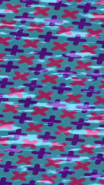 Modern medya üretimi için fütüristik dijital soyut doku sinematik tarz hareketli grafik ögesi