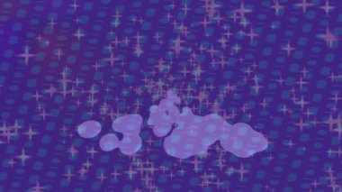 Lüks hareket projeleri için soyut tasarım stili animasyonu olan üst düzey dijital doku