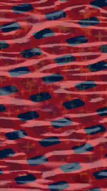 Benzersiz video giriş tasarımı projeleri için detaylı yüzey kalıbı film animasyon stili grafik girişi