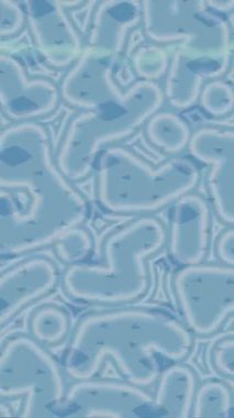 Benzersiz video giriş tasarımı projeleri için detaylı yüzey kalıbı film animasyon stili grafik girişi