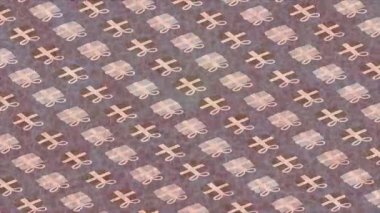 Benzersiz hareket dokusu tasarım sanatı ile profesyonel video düzenleme için modern soyut grafikler