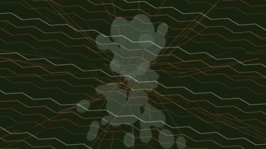 Lüks hareket projeleri için soyut tasarım stili animasyonu olan üst düzey dijital doku