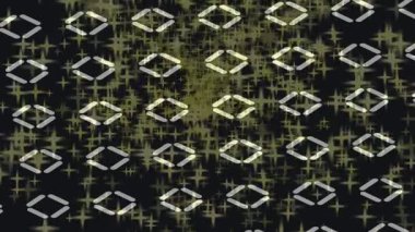 Lüks hareket projeleri için soyut tasarım stili animasyonu olan üst düzey dijital doku