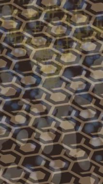 Benzersiz dijital animasyon tarzı grafikleri olan yaratıcı ortam tasarımı için yenilikçi hareket dokusu