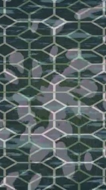 Organik desenli yüzey giriş stili video film sanatı ile soyut arkaplan tasarımı