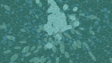 Profesyonel video projeleri sanat tarzı için organik hareketli arkaplan tasarımı