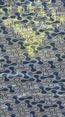 Benzersiz hareket grafikleri tasarım sanatına sahip yaratıcı film üretimi için özet bir arkaplan