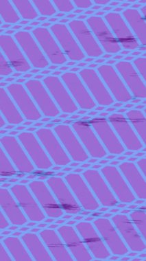 Benzersiz dijital animasyon tarzı grafikleri olan yaratıcı ortam tasarımı için yenilikçi hareket dokusu