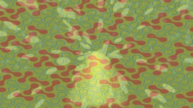 Lüks hareket projeleri için soyut tasarım stili animasyonu olan üst düzey dijital doku