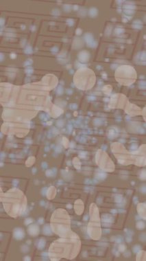 Benzersiz video giriş tasarımı projeleri için detaylı yüzey kalıbı film animasyon stili grafik girişi