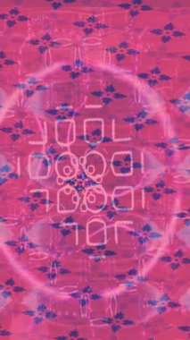 Modern medya üretimi için fütüristik dijital soyut doku sinematik tarz hareketli grafik ögesi