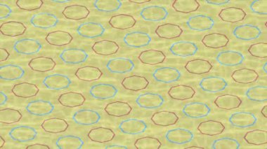 Lüks hareket projeleri için soyut tasarım stili animasyonu olan üst düzey dijital doku