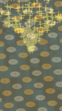 Dijital doku yüzey tasarım biçimi ile modern video animasyonu için gelişmiş hareket grafikleri