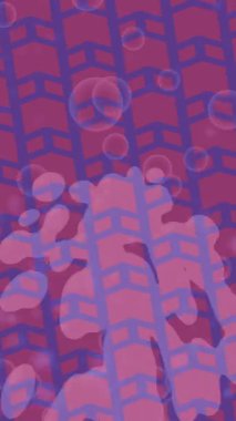 Benzersiz video giriş tasarımı projeleri için detaylı yüzey kalıbı film animasyon stili grafik girişi