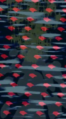 Organik desenli yüzey giriş stili video film sanatı ile soyut arkaplan tasarımı