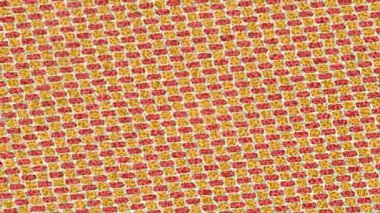 Soyut hareket desenli fütüristik video üretimi için dinamik dijital arkaplan