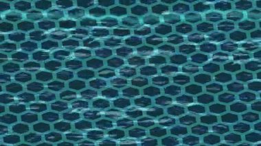 Benzersiz dijital animasyon tarzı grafikleri olan yaratıcı ortam tasarımı için yenilikçi hareket dokusu