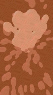 Lüks hareket projeleri için soyut tasarım stili animasyonu olan üst düzey dijital doku