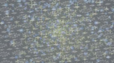 Lüks hareket projeleri için soyut tasarım stili animasyonu olan üst düzey dijital doku