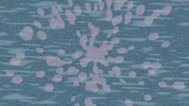 Benzersiz video giriş tasarımı projeleri için detaylı yüzey kalıbı film animasyon stili grafik girişi