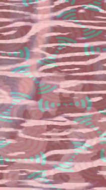 Lüks hareket projeleri için soyut tasarım stili animasyonu olan üst düzey dijital doku