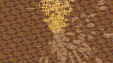 Modern medya üretimi için fütüristik dijital soyut doku sinematik tarz hareketli grafik ögesi