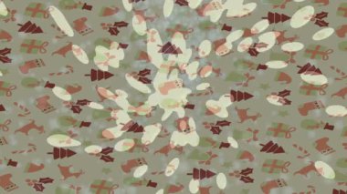 Benzersiz dijital animasyon tarzı grafikleri olan yaratıcı ortam tasarımı için yenilikçi hareket dokusu