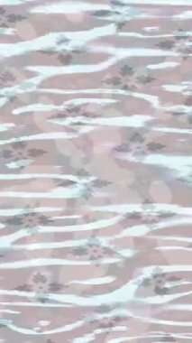 Lüks hareket projeleri için soyut tasarım stili animasyonu olan üst düzey dijital doku