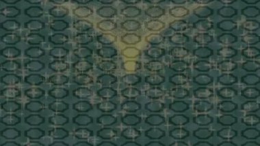 Dijital doku yüzey tasarım biçimi ile modern video animasyonu için gelişmiş hareket grafikleri