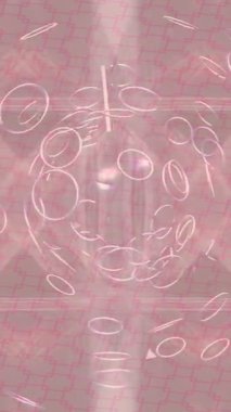 Profesyonel video projeleri sanat tarzı için organik hareketli arkaplan tasarımı