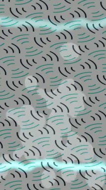 Lüks hareket projeleri için soyut tasarım stili animasyonu olan üst düzey dijital doku