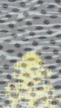 Organik desenli yüzey giriş stili video film sanatı ile soyut arkaplan tasarımı