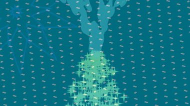 Yaratıcı video düzenleme film tasarımı için benzersiz hareket grafikleri biçimi giriş hareketi video pro