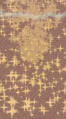 Soyut hareket desenli fütüristik video üretimi için dinamik dijital arkaplan