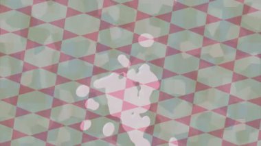 Soyut hareket desenli fütüristik video üretimi için dinamik dijital arkaplan