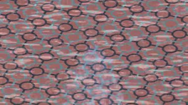 Benzersiz dijital animasyon tarzı grafikleri olan yaratıcı ortam tasarımı için yenilikçi hareket dokusu