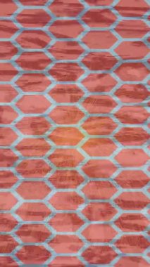 Benzersiz dijital animasyon tarzı grafikleri olan yaratıcı ortam tasarımı için yenilikçi hareket dokusu