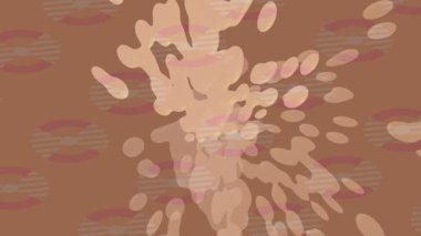 Yaratıcı video düzenleme film arkaplan tasarımı için minimalist organik hareket grafikleri