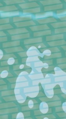 Soyut hareket desenli fütüristik video üretimi için dinamik dijital arkaplan