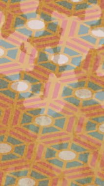 Benzersiz video giriş tasarımı projeleri için detaylı yüzey kalıbı film animasyon stili grafik girişi