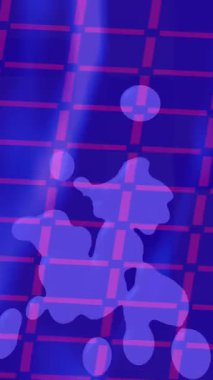 Yaratıcı video düzenleme film arkaplan tasarımı için minimalist organik hareket grafikleri