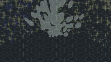 Benzersiz video giriş tasarımı projeleri için detaylı yüzey kalıbı film animasyon stili grafik girişi