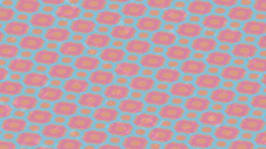 Benzersiz video giriş tasarımı projeleri için detaylı yüzey kalıbı film animasyon stili grafik girişi