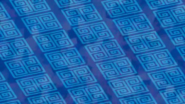 Lüks hareket projeleri için soyut tasarım stili animasyonu olan üst düzey dijital doku